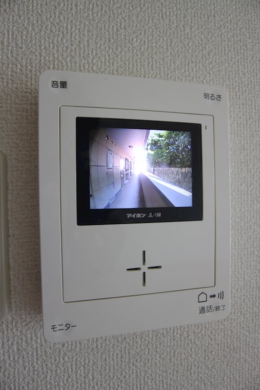 セキュリティ　※別号室の写真です。モニター付きインターホンです！