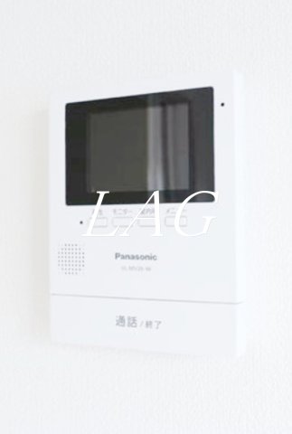 セキュリティ　モニター付きインターホンです。