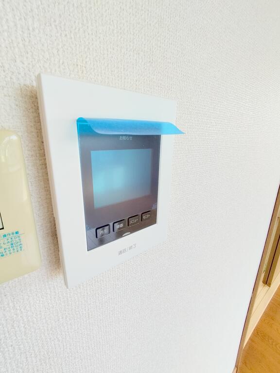 セキュリティ　TVモニターホンでお客様のお顔も見えて安心です！