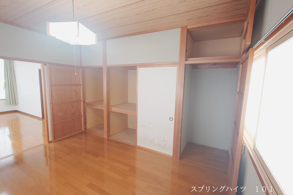 収納　押入付きです