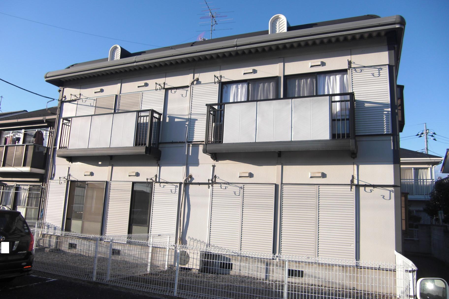 建物外観　全室角部屋物件！単身の入居にもオススメ、2DK！