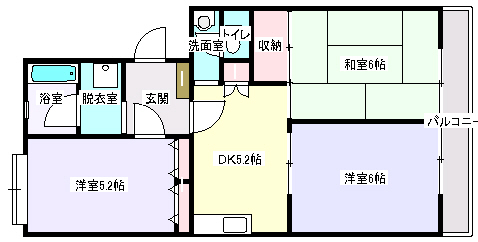 サンコーポラスの間取り