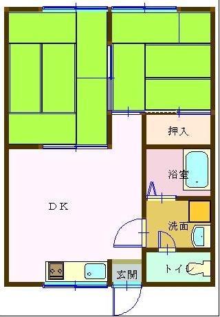 サンハイツの間取り