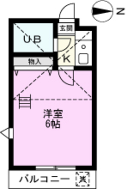 アネックス春日部１期の間取り