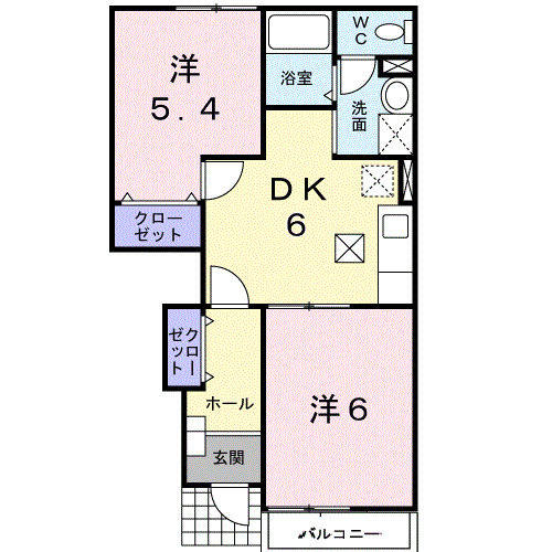 アルバエスペランサIIの間取り