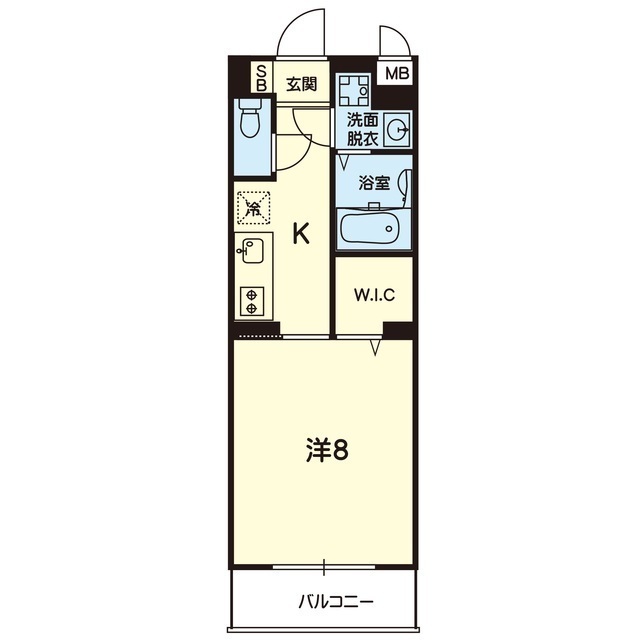 サンライト月出の間取り