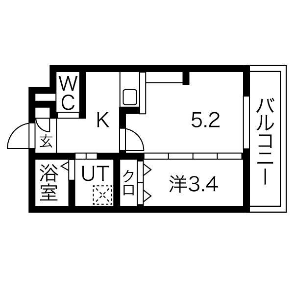 ジーイーシスの間取り