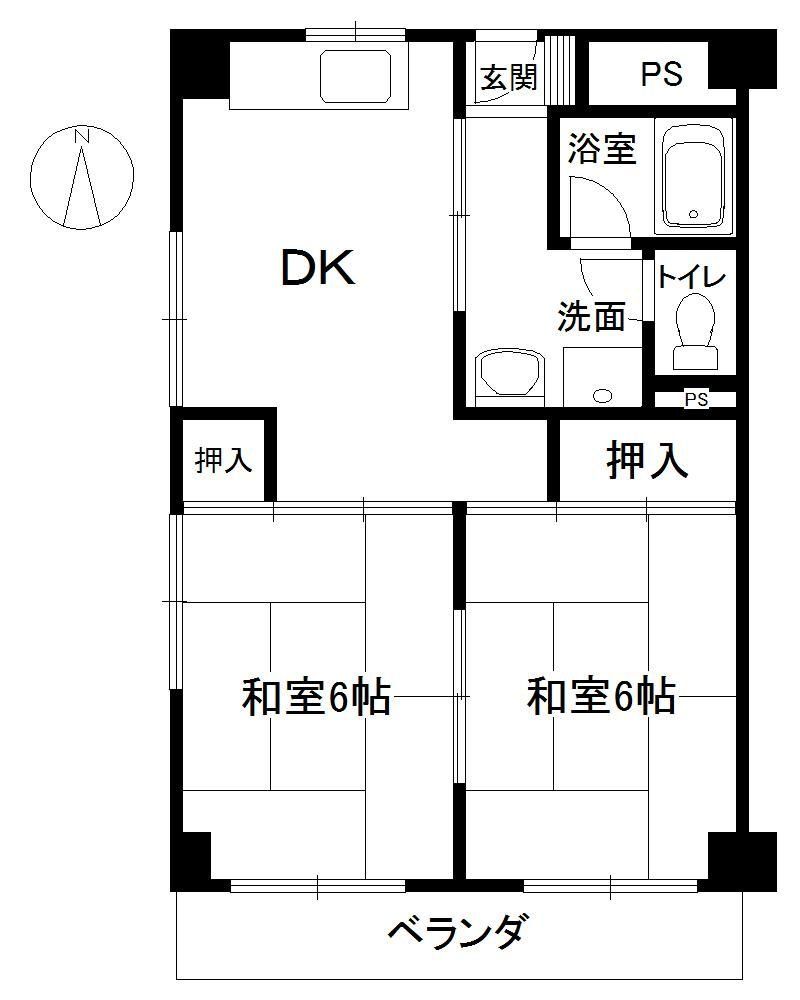 北邑ビルの間取り