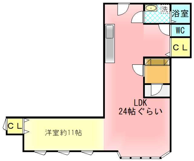 ナインローズの間取り