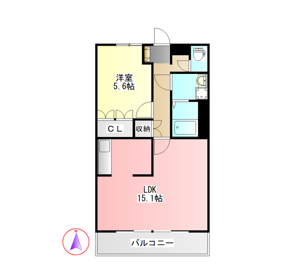 プロニティハイムの間取り