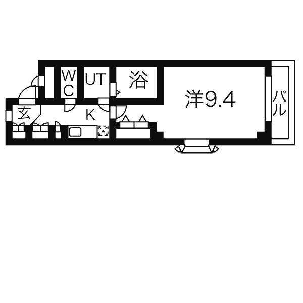 【知多郡東浦町大字藤江のマンションの間取り】