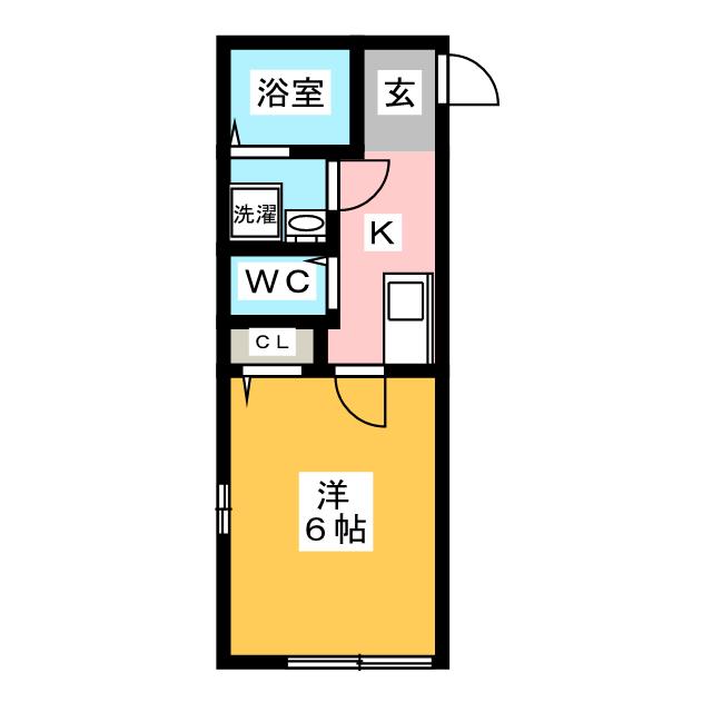 グランシャレー北千住の間取り