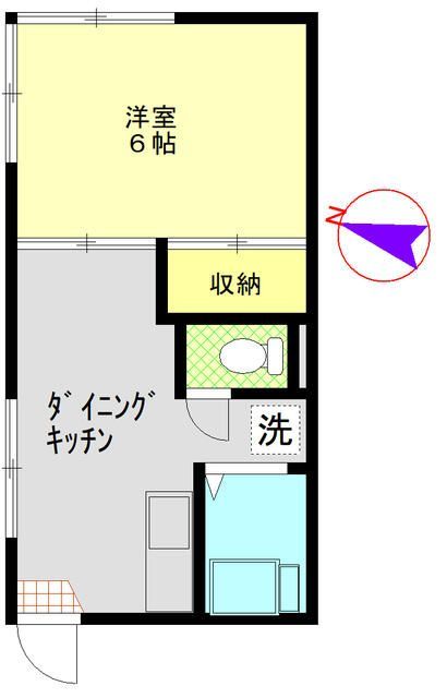 メゾン中村の間取り