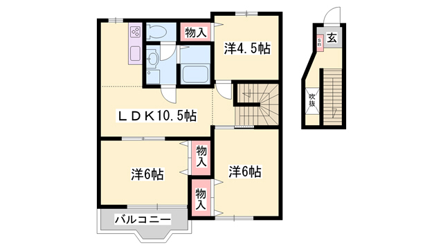 ガーデンハイムＮの間取り