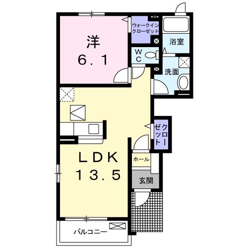 すずしの　II棟の間取り