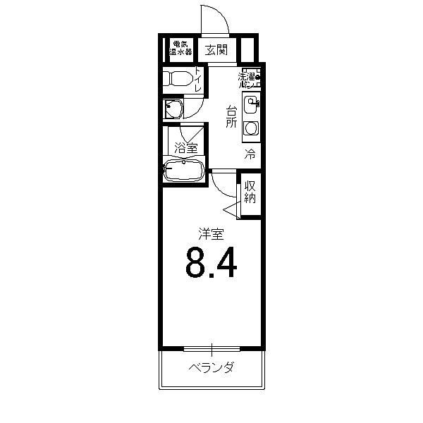 グロリアス八条の間取り