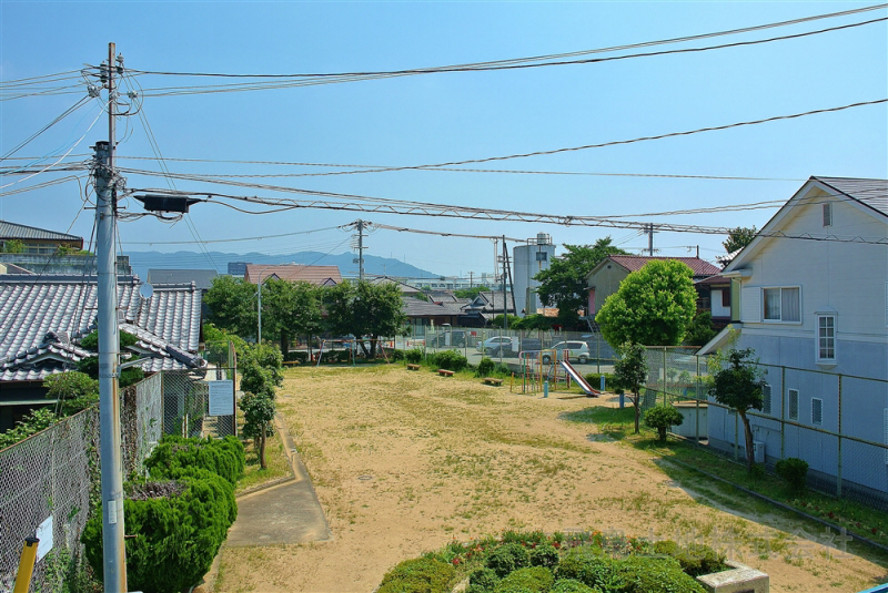 眺望　目の前が公園です。