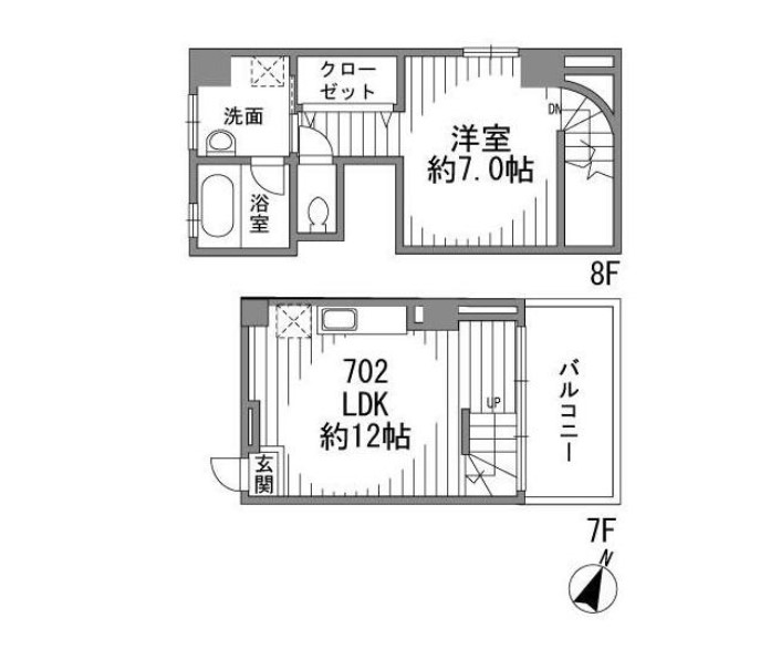 アーバンセレクト北浦和の間取り