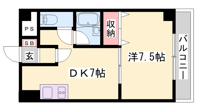 アルコ・ラ・カーサ佃町の間取り