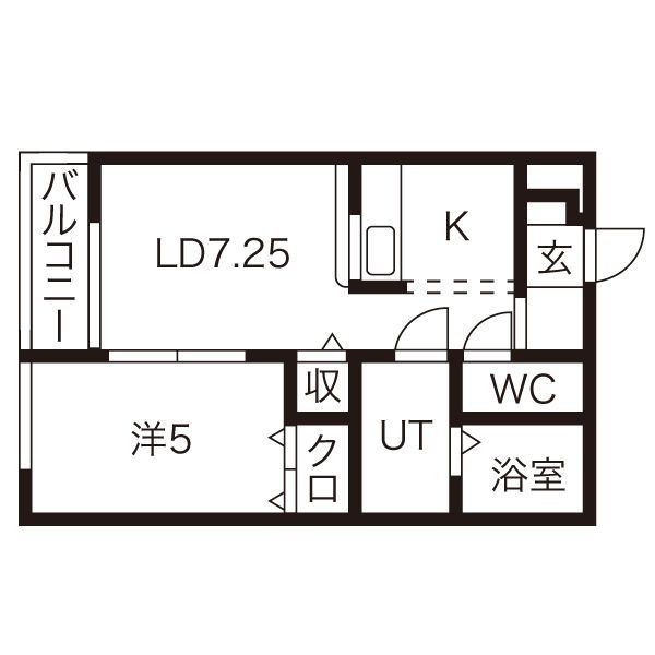 サンファームの間取り