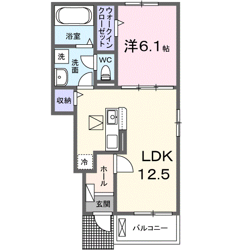 オガール　デ　アラド　IIの間取り