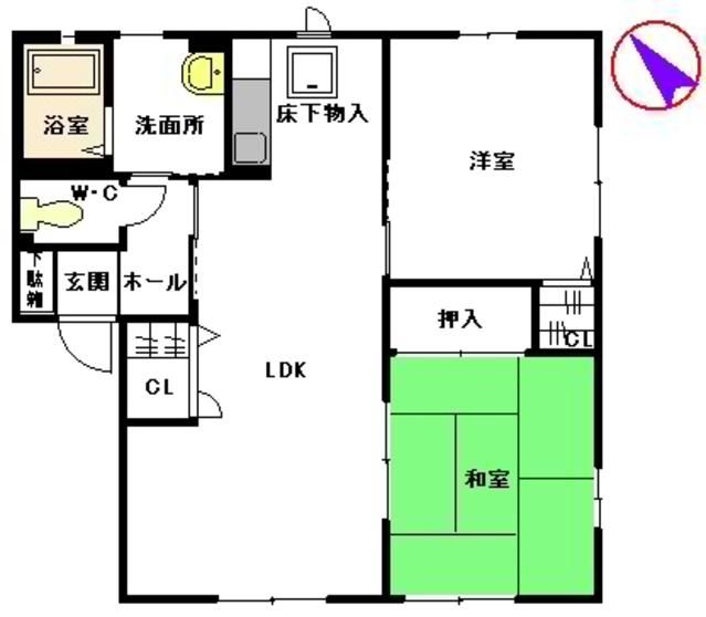 サンルミナス　Ｃ棟の間取り