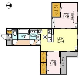 アニヴェルセル_間取り_0
