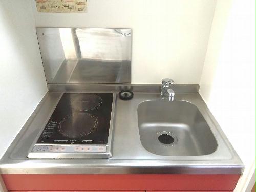 キッチン　安心安全の電気コンロ　2口