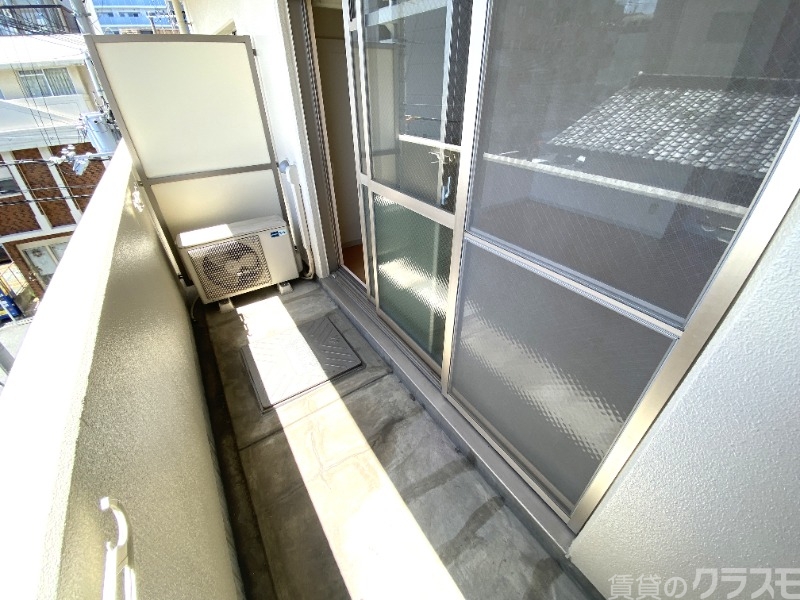 バルコニー　こちらはバルコニーです