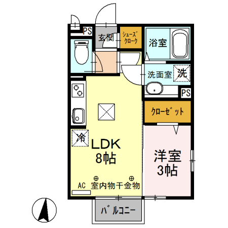 ガルテンの間取り