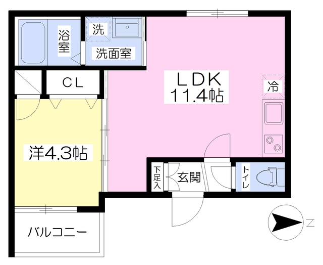 ＦｍａｉｓｏｎＬｉｂｌｅの間取り