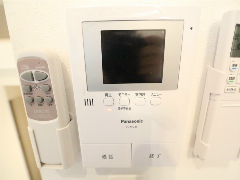 セキュリティ　ＴＶモニター付インターホン
