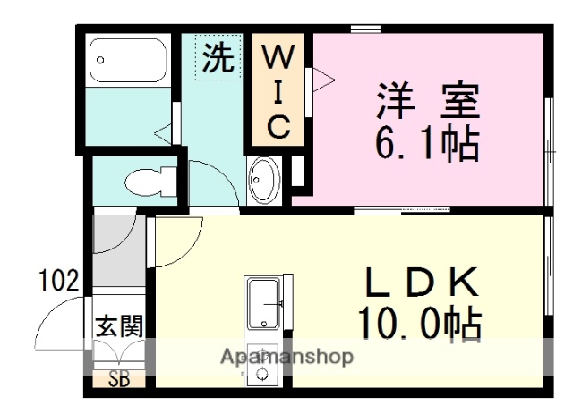 習志野台レジデンスの間取り