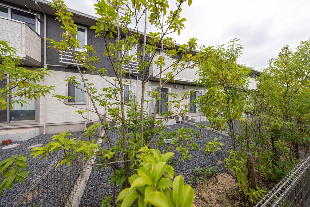 庭　専用のお庭あります