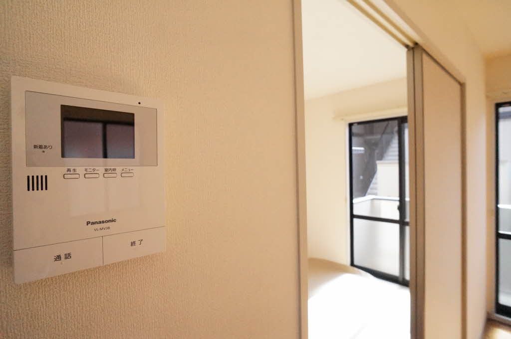 セキュリティ　モニター付ドアホン