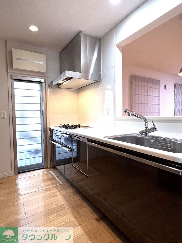 キッチン　ガスシステムキッチン