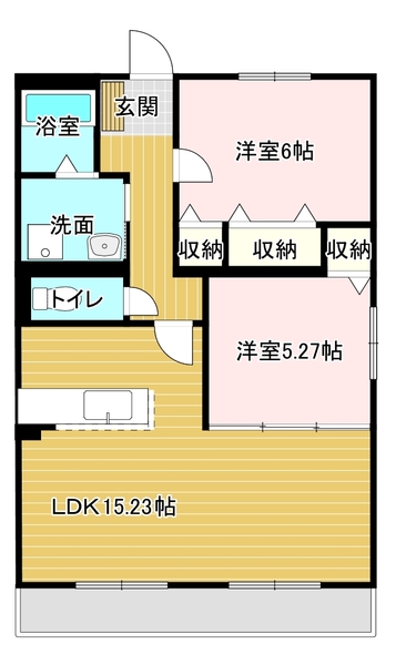 VERDE GISHOUの間取り写真