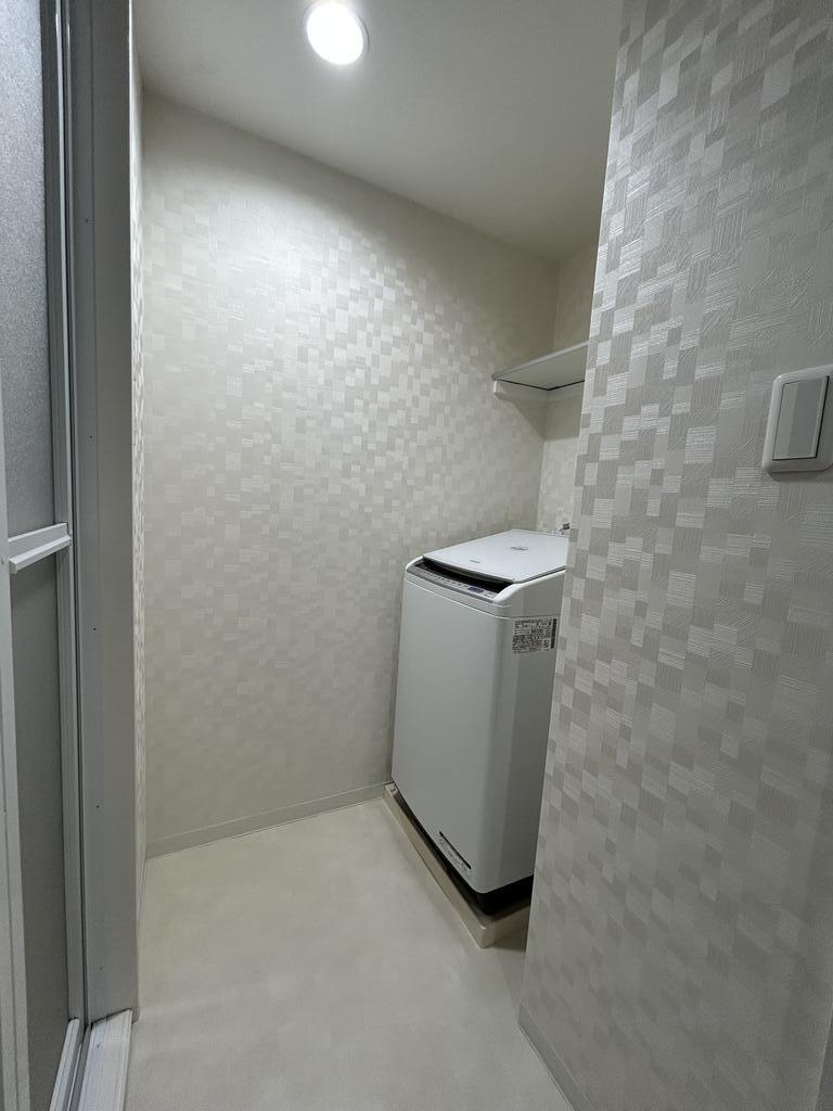 居室・リビング　洗濯機置場♪