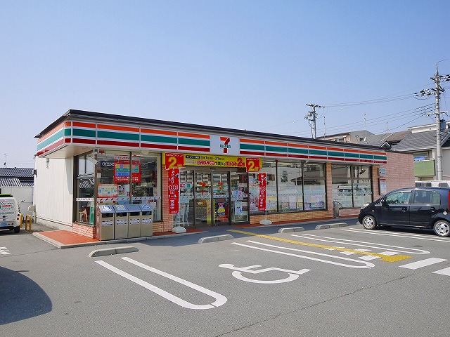 コンビニ　セブンイレブン 桜井粟殿店（コンビニ）まで115m