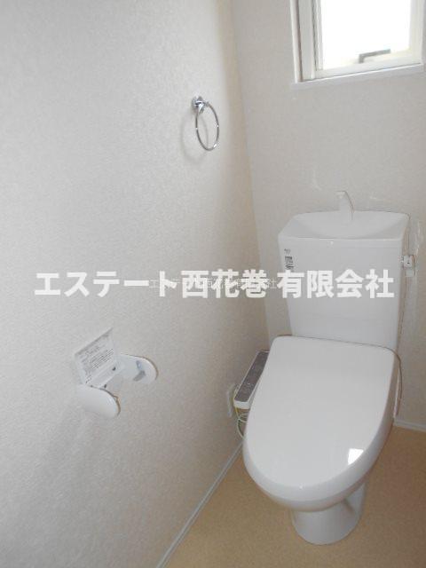 トイレ　洗浄機能付き暖房便座