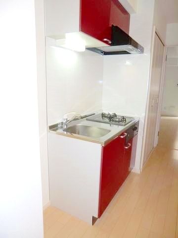 キッチン　2口システムキッチン