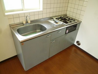 キッチン　角部屋参考【窓なし】