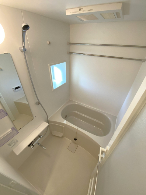 バス・シャワールーム　実際のお部屋の写真です。