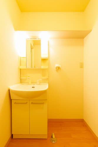 洗面設備　洗面台・洗濯機置場