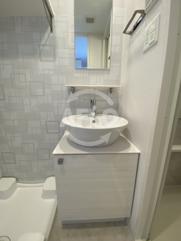 洗面設備　エスリード大阪フェリス　独立洗面台