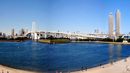 公園　お台場海浜公園（公園）まで1000m