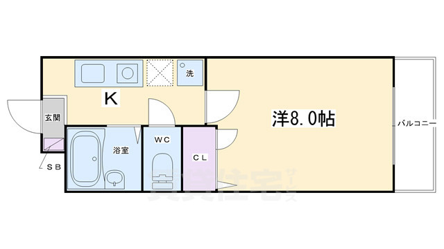 コモドエスペシオ勝山の間取り写真