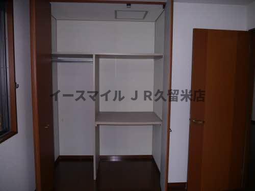 収納　たっぷりとした収納スペースです