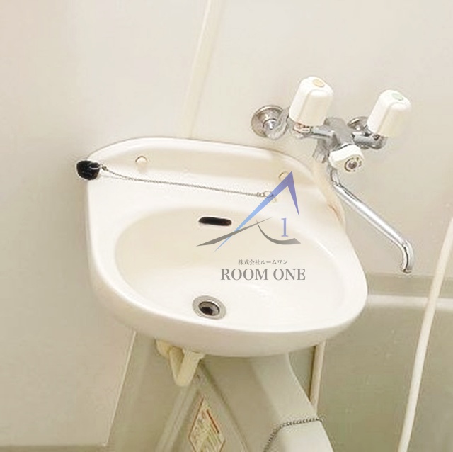 洗面設備　洗面台です。