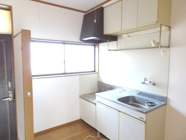 キッチン　キッチンガスコンロ設置可